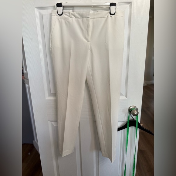 Tommy Hilfiger Women's Radcliffe Pant Color Ivy Sz 10 Flat Front Slim Ankle leg - Picture 1 of 5